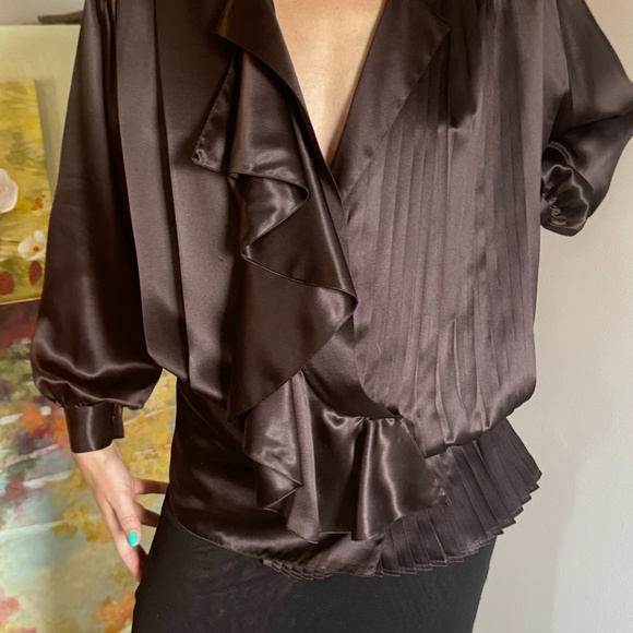 Vintage Gianfranco Ferre Silk Blouse - Picture 3 of 9